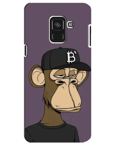 Чехол для Samsung Galaxy A8 Plus 2018 (A730F) с картинкой «Bored Ape в кепке» Чехол для Samsung Galaxy A8 Plus 2018 (A730F) с картинкой «Bored Ape в кепке»