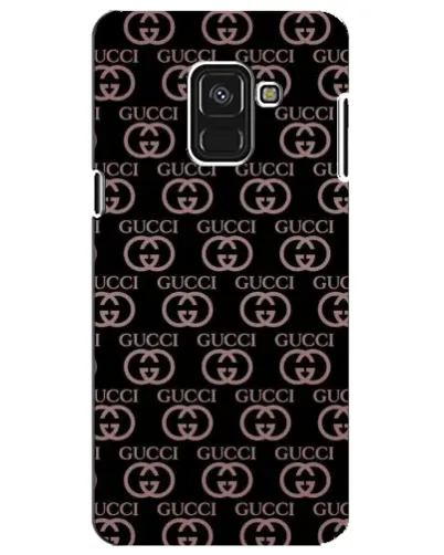 Чехол для Samsung Galaxy A8 Plus 2018 (A730F) с картинкой «Классическая монограмма Gucci»