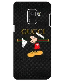 Чехол для Samsung Galaxy A8 Plus 2018 (A730F) с картинкой «Микки Маус Gucci»