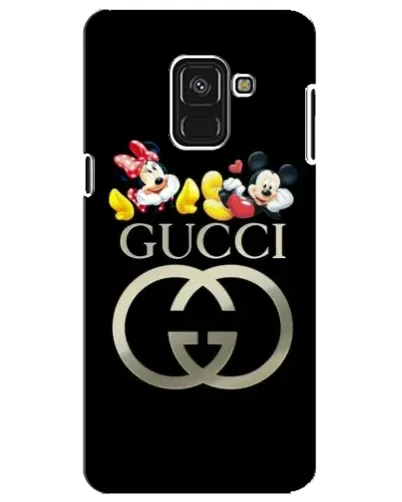 Чехол для Samsung Galaxy A8 Plus 2018 (A730F) с картинкой «Gucci — герои Disney»