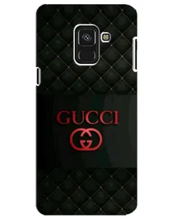 Чехол для Samsung Galaxy A8 Plus 2018 (A730F) с картинкой «Gucci — стеганый черный»