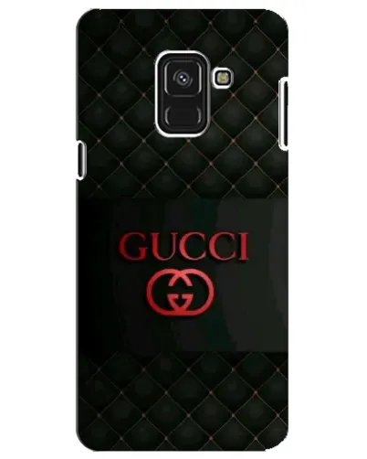 Чехол для Samsung Galaxy A8 Plus 2018 (A730F) с картинкой «Gucci — стеганый черный»