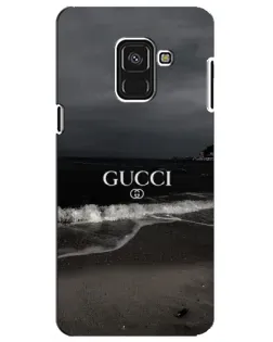 Чехол для Samsung Galaxy A8 Plus 2018 (A730F) с картинкой «Gucci — морской прибой»