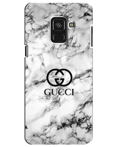 Чехол для Samsung Galaxy A8 Plus 2018 (A730F) с картинкой «Gucci — мраморный шик»
