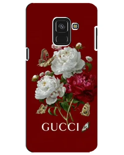 Чехол для Samsung Galaxy A8 Plus 2018 (A730F) с картинкой «Gucci —  сад»