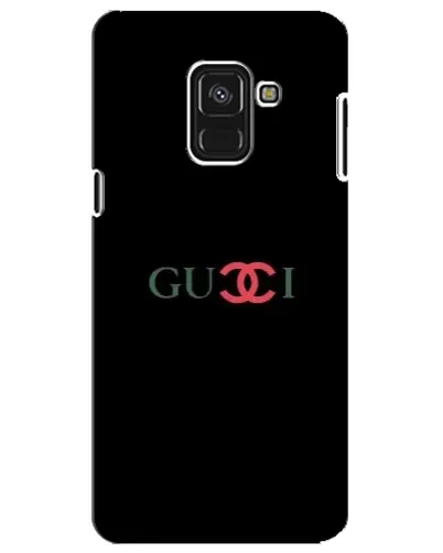 Чехол для Samsung Galaxy A8 Plus 2018 (A730F) с картинкой «Gucci — красный градиент»
