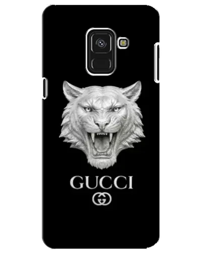 Чехол для Samsung Galaxy A8 Plus 2018 (A730F) с картинкой «Gucci — серебряный лев» Чехол для Samsung Galaxy A8 Plus 2018 (A730F) с картинкой «Gucci — серебряный лев»