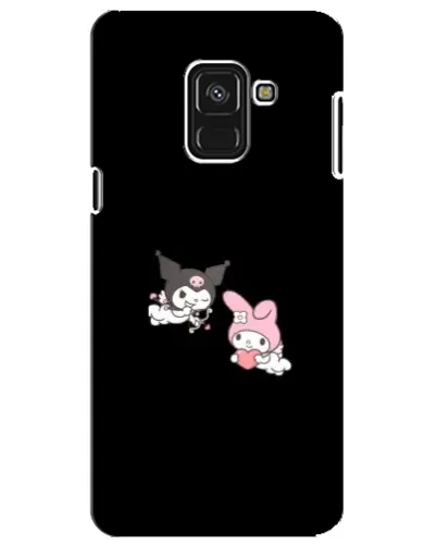 Чехол для Samsung Galaxy A8 Plus 2018 (A730F) с картинкой «My Melody и Kuromi»