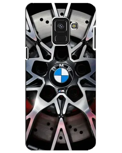Чохол для Samsung Galaxy A8 Plus 2018 (A730F) з картинкою «BMW — деталь диска»
