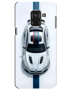 Чохол для Samsung Galaxy A8 Plus 2018 (A730F) з картинкою «Вид зверху — BMW M»