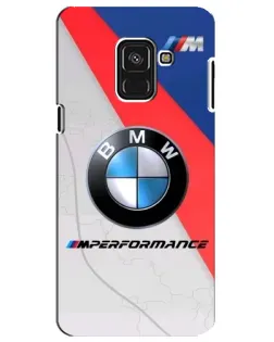 Чохол для Samsung Galaxy A8 Plus 2018 (A730F) з картинкою «BMW Performance стиль»