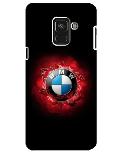 Чохол для Samsung Galaxy A8 Plus 2018 (A730F) з картинкою «Логотип BMW — спалах»