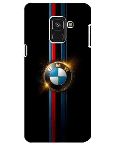 Чохол для Samsung Galaxy A8 Plus 2018 (A730F) з картинкою «BMW M-Power неон»