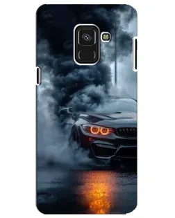 Чехол для Samsung Galaxy A8 Plus 2018 (A730F) с картинкой «BMW M-Power — абстракция» Чехол для Samsung Galaxy A8 Plus 2018 (A730F) с картинкой «BMW M-Power — абстракция»