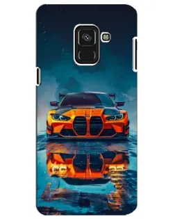 Чехол для Samsung Galaxy A8 Plus 2018 (A730F) с картинкой «BMW — золотая эмблема» Чехол для Samsung Galaxy A8 Plus 2018 (A730F) с картинкой «BMW — золотая эмблема»