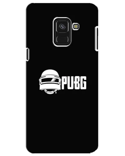 Чехол для Samsung Galaxy A8 Plus 2018 (A730F) с картинкой «PUBG — классический лого»