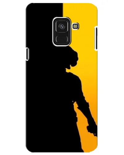 Чехол для Samsung Galaxy A8 Plus 2018 (A730F) с картинкой «Тень воина PUBG»