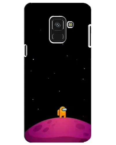 Чехол для Samsung Galaxy A8 Plus 2018 (A730F) с картинкой «Одинокий герой на планете»