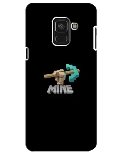 Чехол для Samsung Galaxy A8 Plus 2018 (A730F) с картинкой «Алмазная кирка»