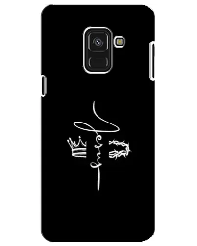 Чехол для Samsung Galaxy A8 Plus 2018 (A730F) с картинкой «Король Славы Jesus»