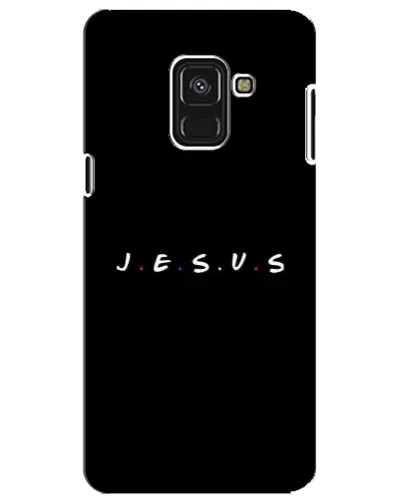 Чехол для Samsung Galaxy A8 Plus 2018 (A730F) с картинкой «Точки веры J.E.S.U.S.»