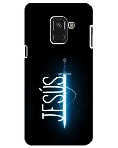 Чехол для Samsung Galaxy A8 Plus 2018 (A730F) с картинкой «Меч Духа Jesus»