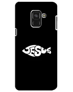 Чехол для Samsung Galaxy A8 Plus 2018 (A730F) с картинкой «Рыба Jesus» Чехол для Samsung Galaxy A8 Plus 2018 (A730F) с картинкой «Рыба Jesus»