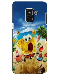 Чехол для Samsung Galaxy A8 Plus 2018 (A730F) с картинкой «Развлечения на пляже»