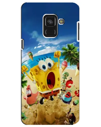 Чехол для Samsung Galaxy A8 Plus 2018 (A730F) с картинкой «Развлечения на пляже»