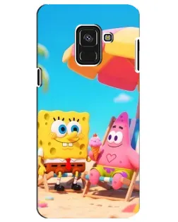 Чехол для Samsung Galaxy A8 Plus 2018 (A730F) с картинкой «Отдых на пляже»
