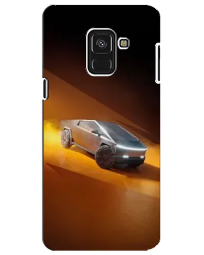 Чохол для Samsung Galaxy A8 Plus 2018 (A730F) з картинкою «Cybertruck у пустелі»