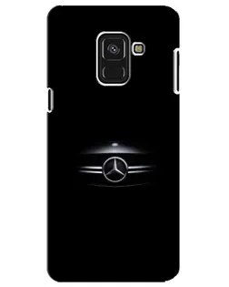 Чохол для Samsung Galaxy A8 Plus 2018 (A730F) з картинкою «Mercedes — абстрактні лінії»