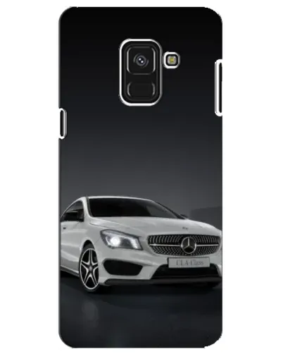 Чохол для Samsung Galaxy A8 Plus 2018 (A730F) з картинкою «Mercedes AMG GT Silver»