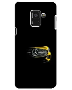 Чохол для Samsung Galaxy A8 Plus 2018 (A730F) з картинкою «Mercedes — ретро стиль»