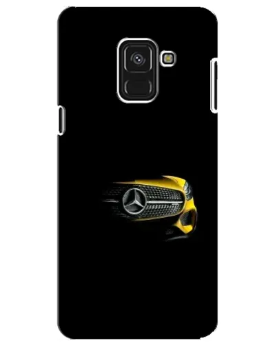 Чохол для Samsung Galaxy A8 Plus 2018 (A730F) з картинкою «Mercedes — ретро стиль»