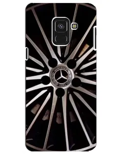 Чохол для Samsung Galaxy A8 Plus 2018 (A730F) з картинкою «Диск Mercedes»