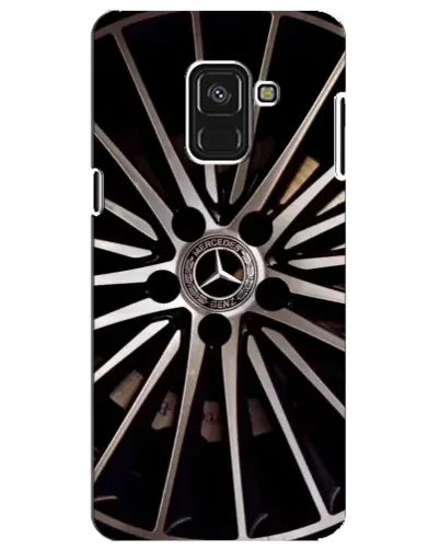 Чохол для Samsung Galaxy A8 Plus 2018 (A730F) з картинкою «Диск Mercedes»