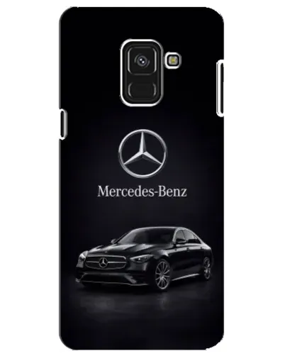 Чохол для Samsung Galaxy A8 Plus 2018 (A730F) з картинкою «Mercedes — решітка радіатора»