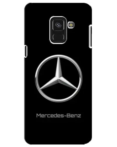 Чохол для Samsung Galaxy A8 Plus 2018 (A730F) з картинкою «Mercedes Silver Logo»