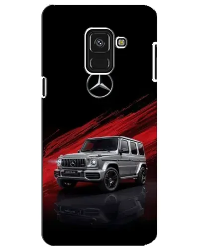 Чохол для Samsung Galaxy A8 Plus 2018 (A730F) з картинкою «Mercedes G-Class червоний»