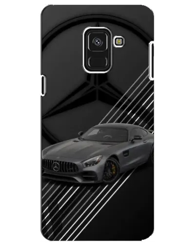 Чохол для Samsung Galaxy A8 Plus 2018 (A730F) з картинкою «Mercedes AMG — графіка»