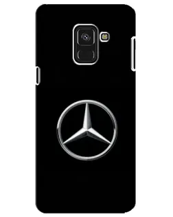 Чохол для Samsung Galaxy A8 Plus 2018 (A730F) з картинкою «Mercedes класичний лого»