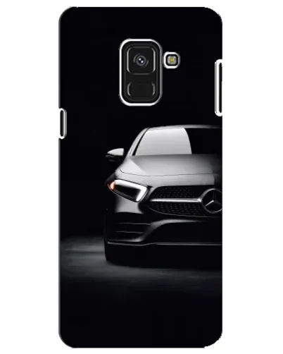 Чохол для Samsung Galaxy A8 Plus 2018 (A730F) з картинкою «Світло фар Mercedes»
