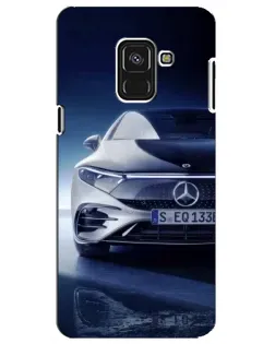Чохол для Samsung Galaxy A8 Plus 2018 (A730F) з картинкою «Mercedes EQ — майбутнє»