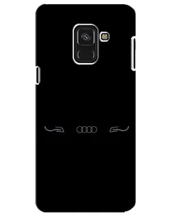 Чохол для Samsung Galaxy A8 Plus 2018 (A730F) з картинкою «Audi — світловий підпис»