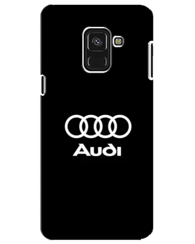 Чехол для Samsung Galaxy A8 Plus 2018 (A730F) с картинкой «Классическое лого Audi»