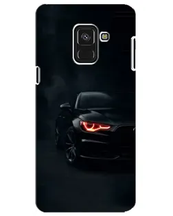 Чехол для Samsung Galaxy A8 Plus 2018 (A730F) с картинкой «Audi — хищный взгляд»