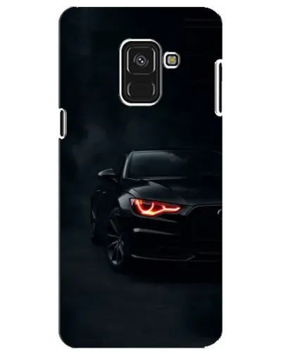Чехол для Samsung Galaxy A8 Plus 2018 (A730F) с картинкой «Audi — хищный взгляд»