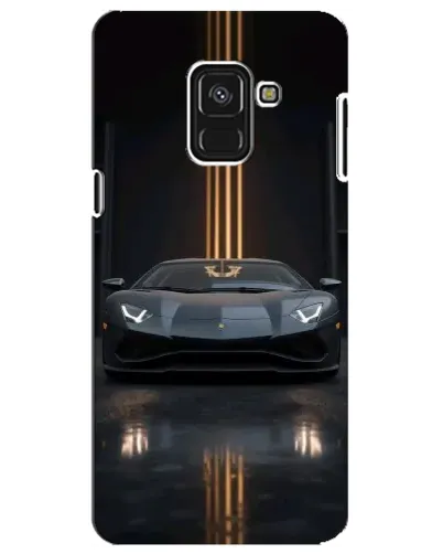 Чохол для Samsung Galaxy A8 Plus 2018 (A730F) з картинкою «Lamborghini золоті лінії» Чохол для Samsung Galaxy A8 Plus 2018 (A730F) з картинкою «Lamborghini золоті лінії»