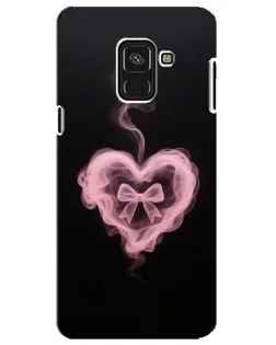 Чехол для Samsung Galaxy A8 Plus 2018 (A730F) с картинкой «Дымчатое сердце»
